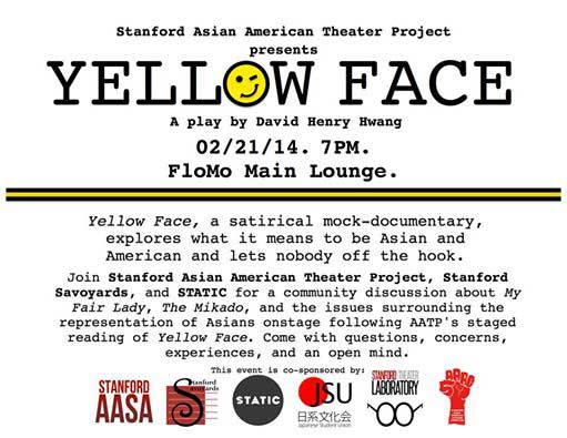 Yellow Face Stanford